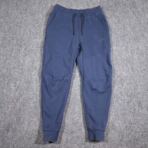 Nike Sportswear Tech Fleece Tapered Joggers‎ Pants Navy Man SZ Small